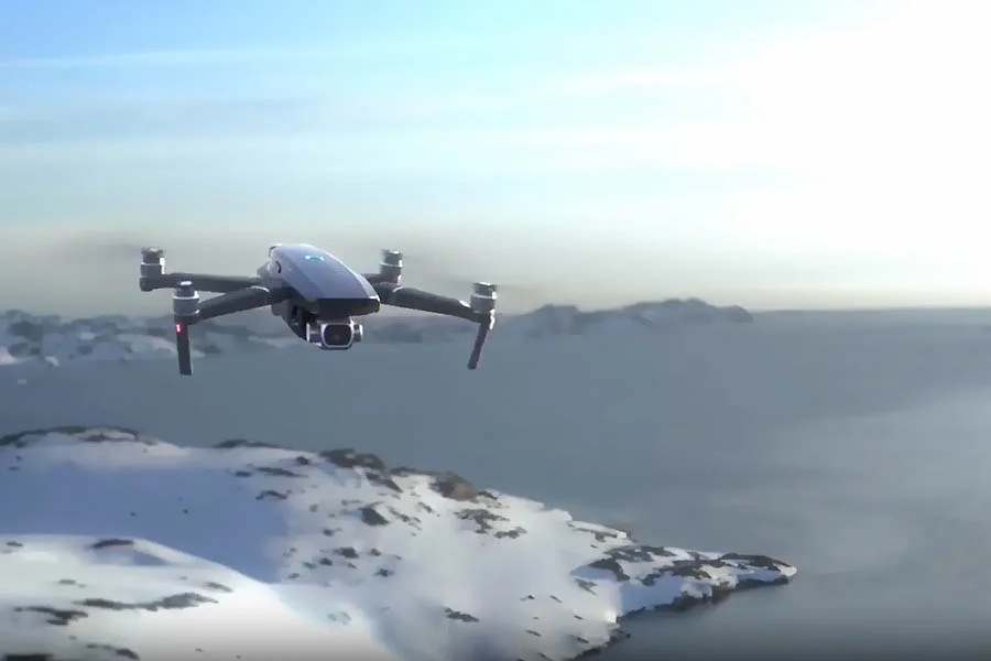 top drone camera